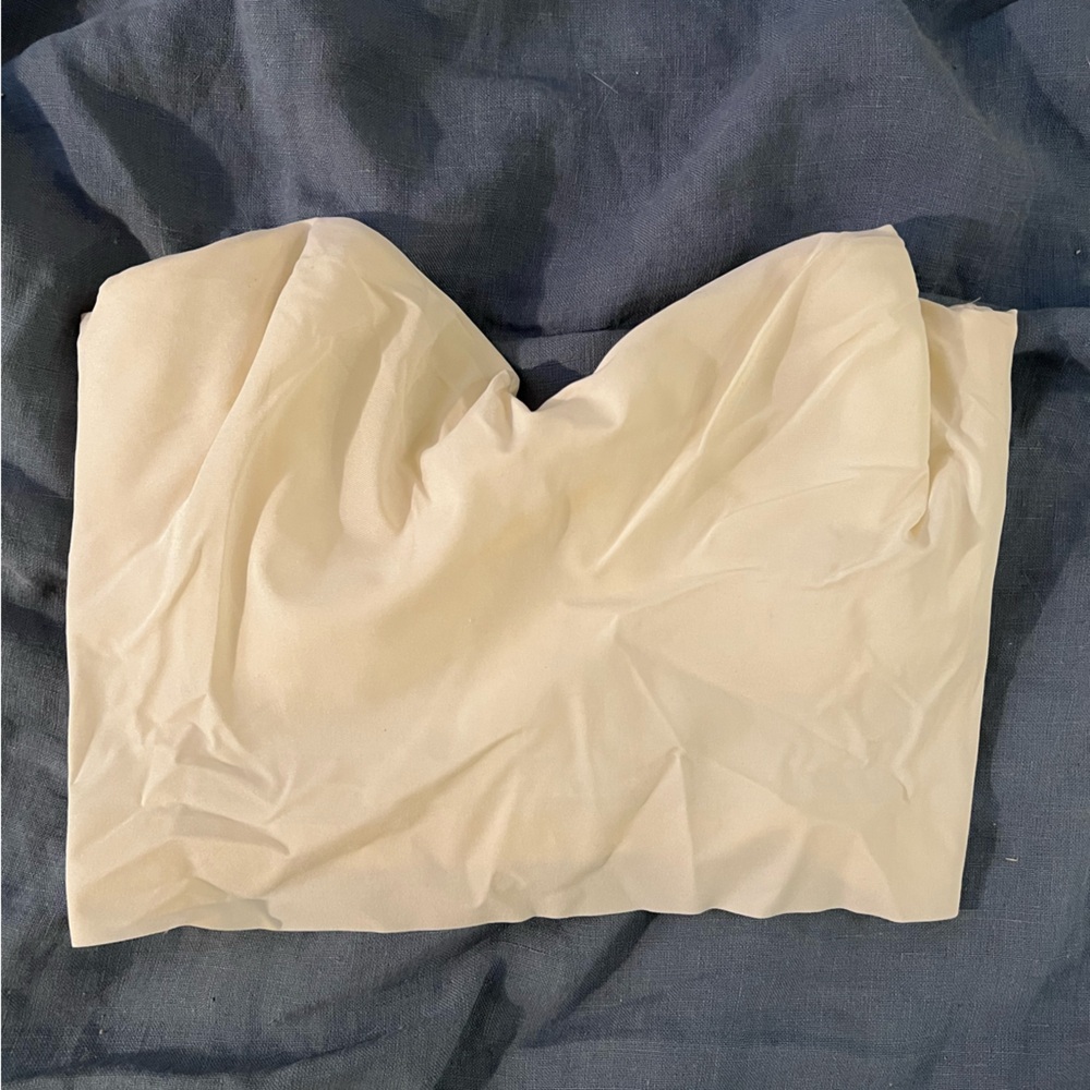 Vintage La Perla White Corset Strapless Bra